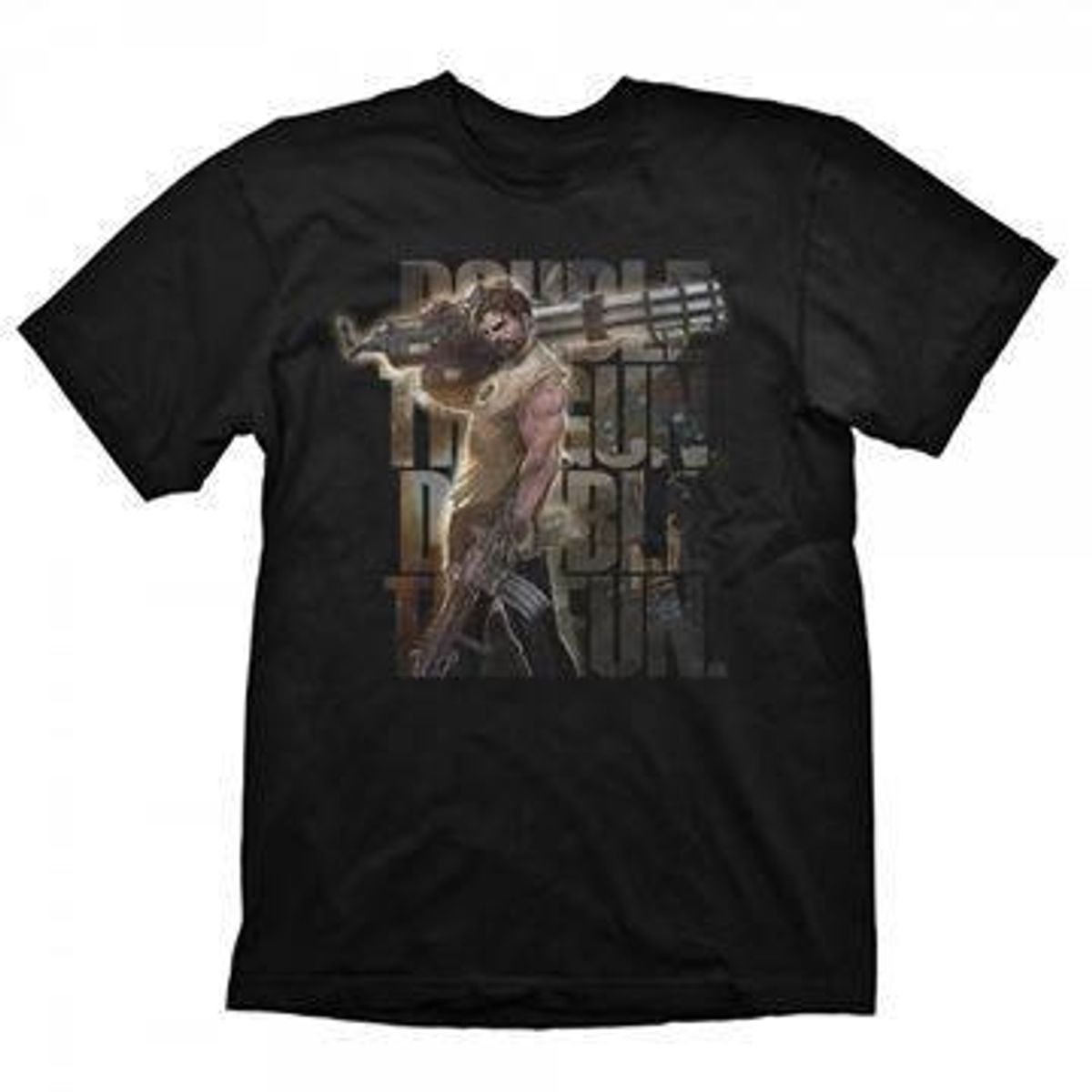 Serious Sam "Double The Gun - DoubleThe Fun" T-shirt - (M)