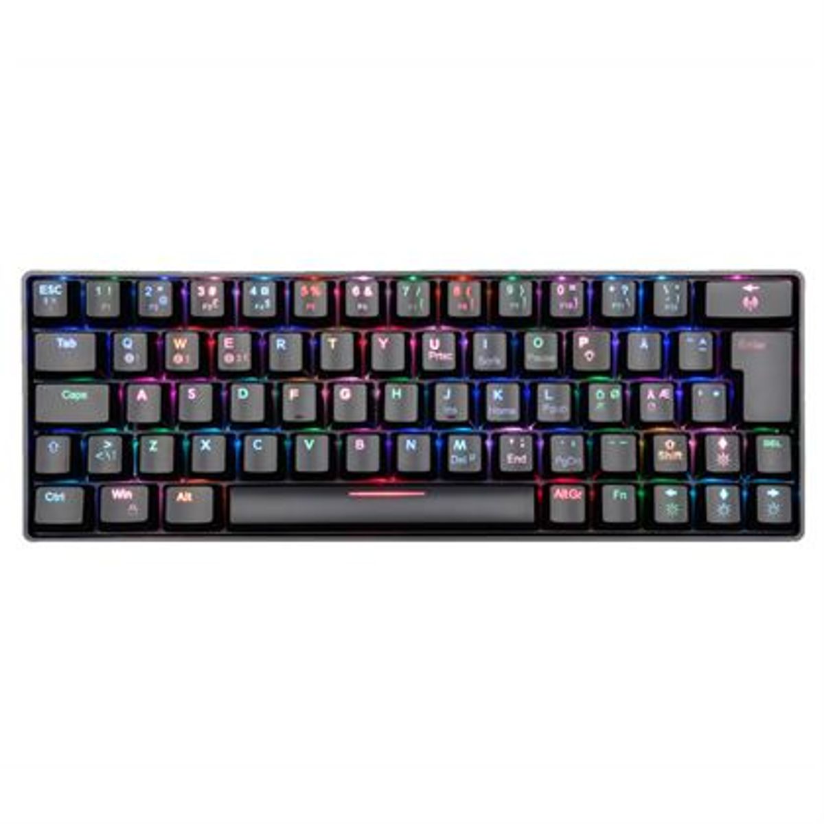 Fourze GK60 Wireless Keyboard - Black