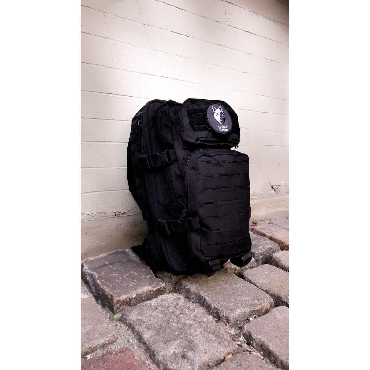 RYGSÆK SORT | US SORT LASER CUT ASSAULT BACKPACK SMALL - MIL-TEC