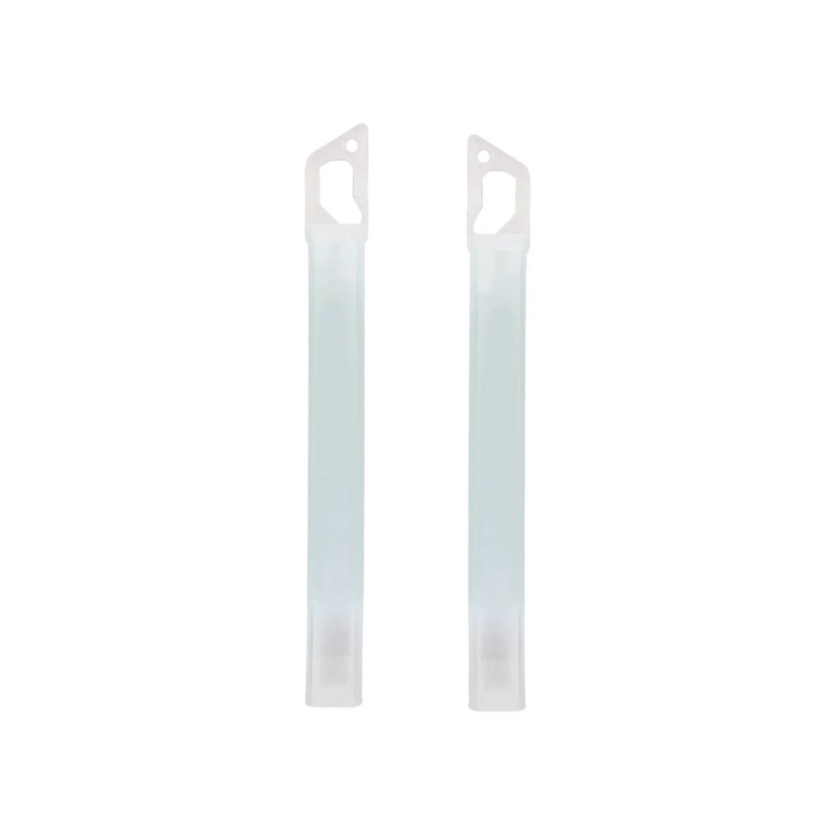 Hvide knæklys - 8H Glow Sticks - White (2 Pack) - LifeSystems