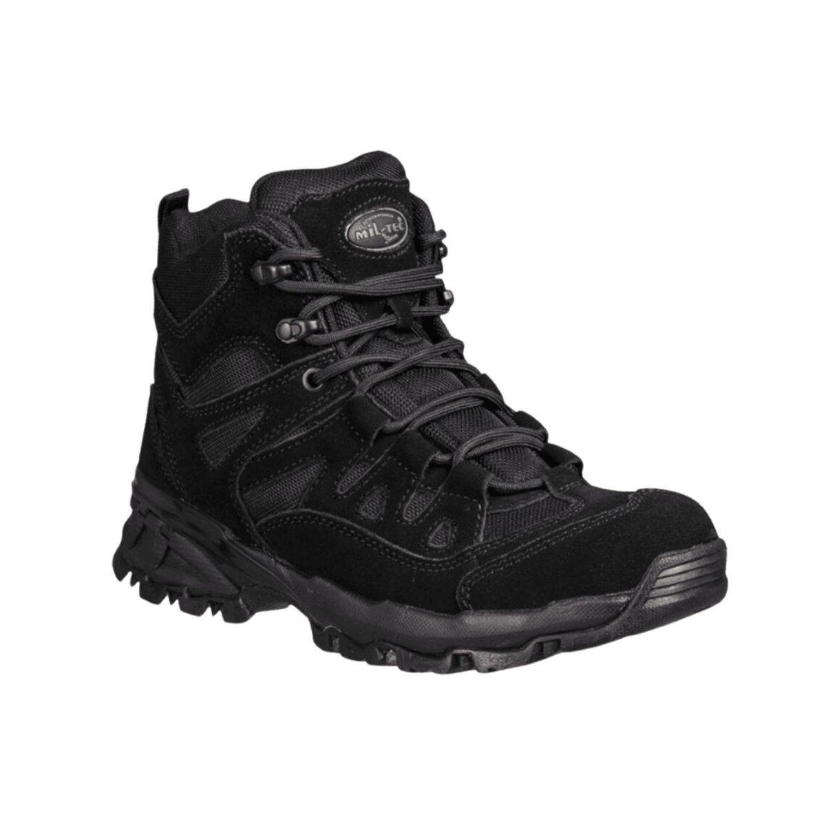 Vandrestøvler | Sort Squad Boots 5 Inch - Mil-Tec - 6