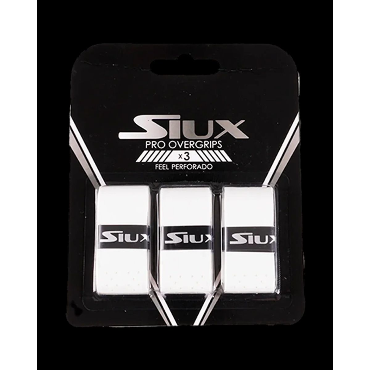 Siux Overgrip Pro Perforeret Hvid 3 stk.