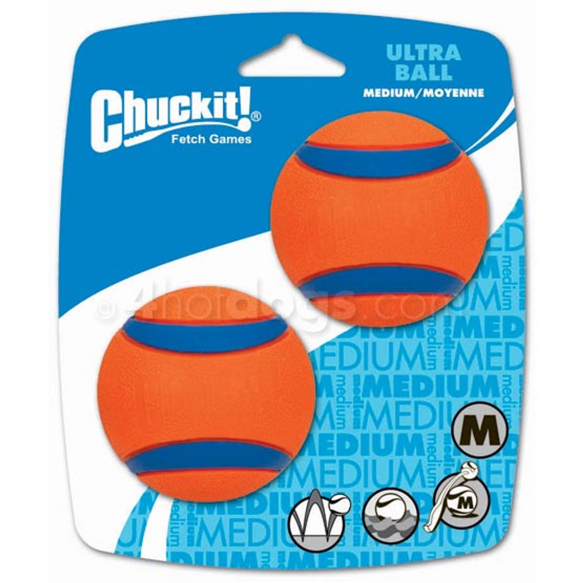 Ultra Ball - ekstra holdbare bolde-XXL: Ø:10 cm