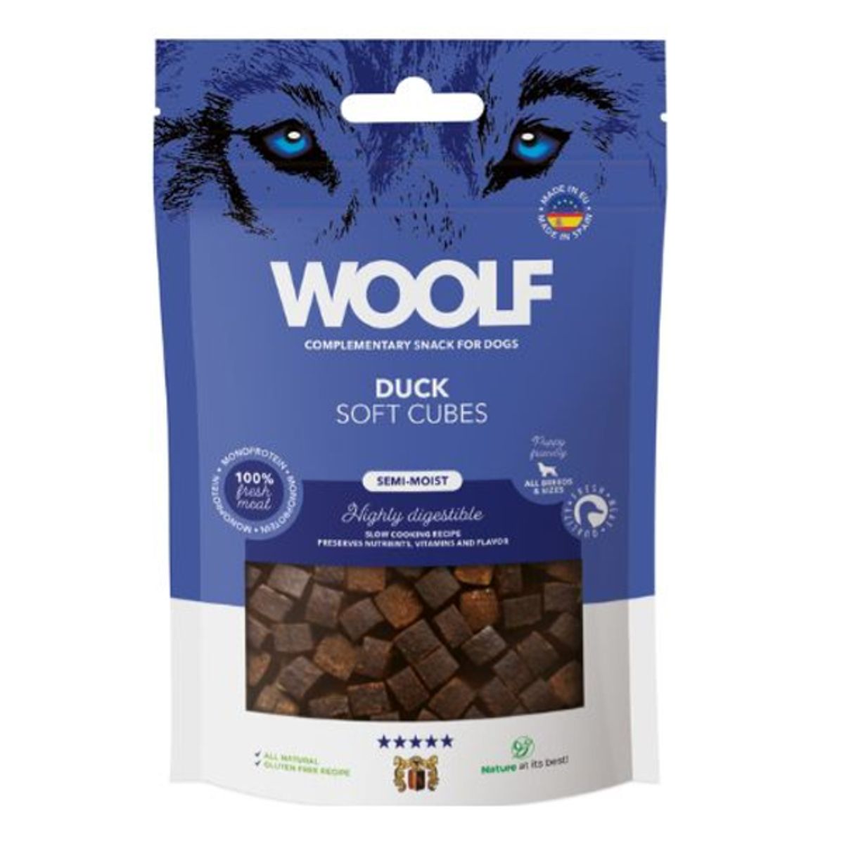 Hundegodbid Woolf Soft, and 100g