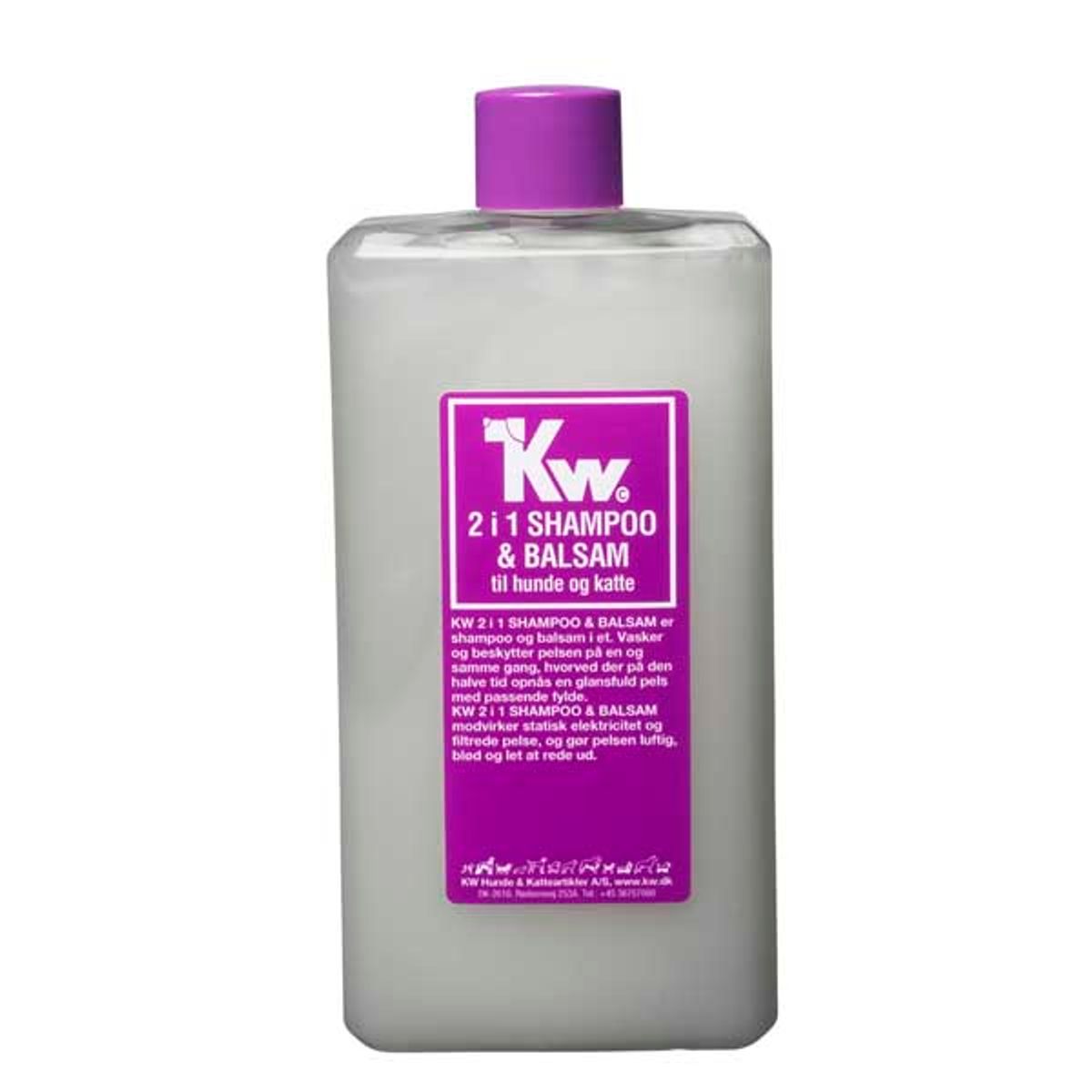 KW 2in1 shampoo & balsam-500 ml