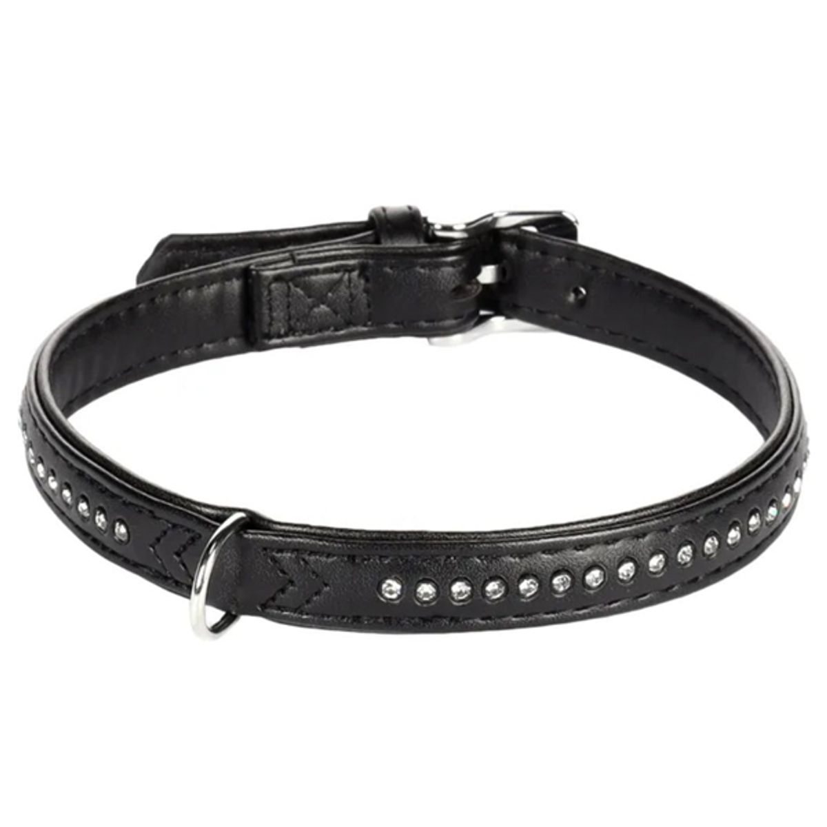 Monte Carlo hundehalsbånd sort-32 cm