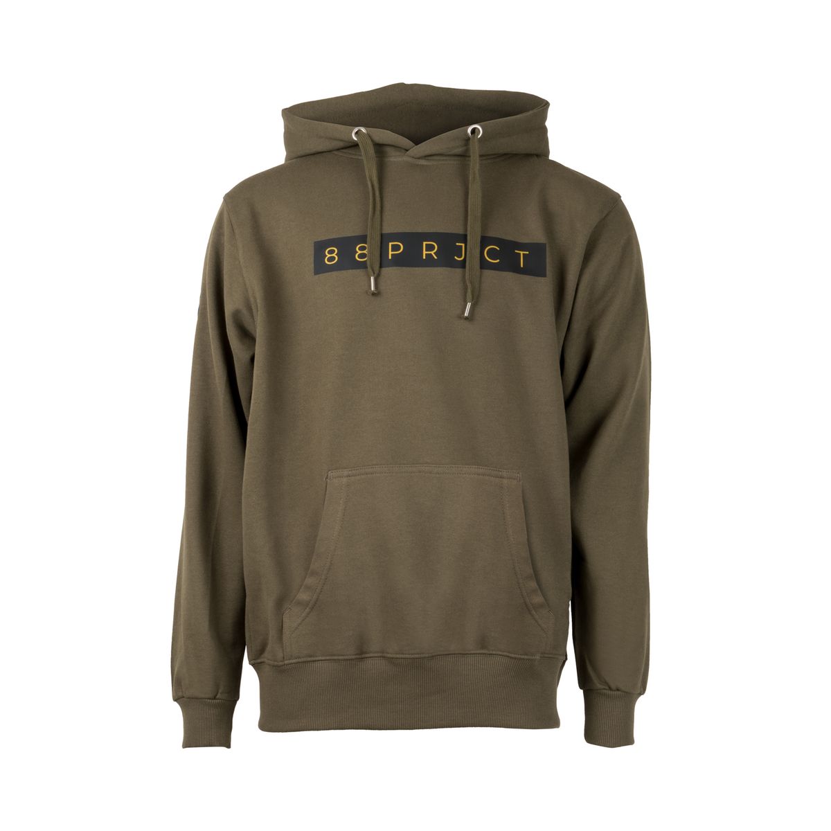 Pray for Me' Hoodie Front Print Logo - Army Green