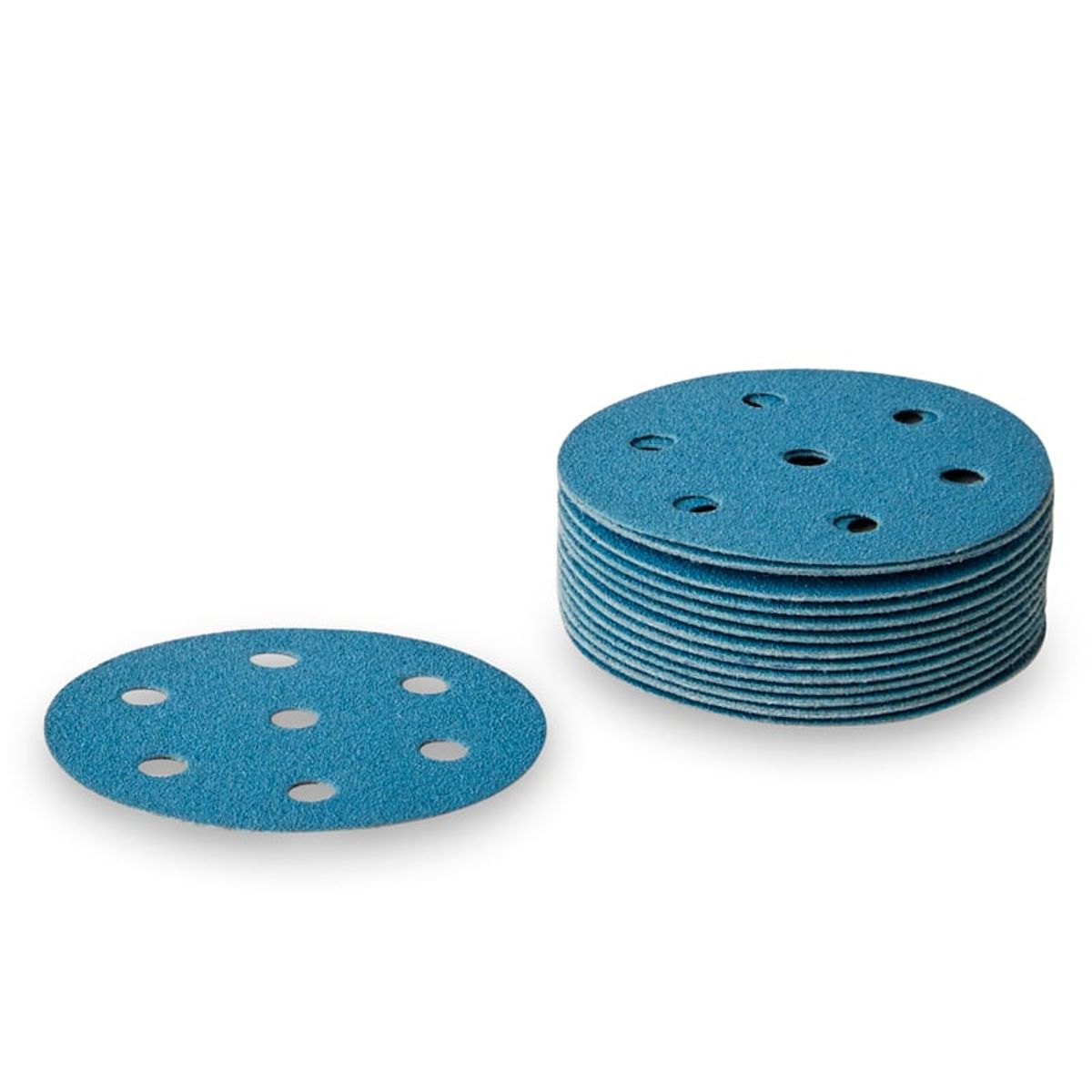 ø90mm sliberondeller 25 stk. - Cool Blue Korn P80