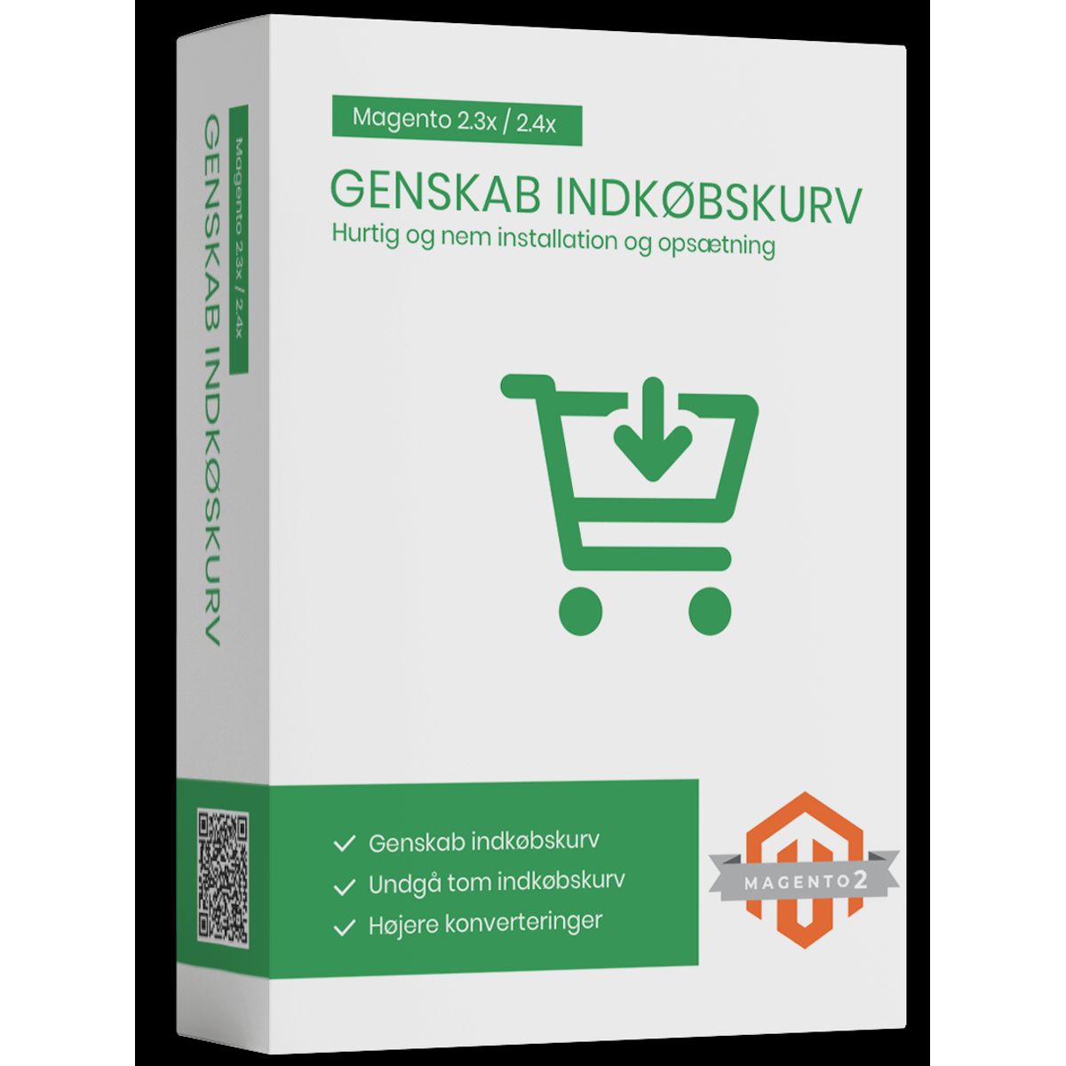 Magento2 genskab indkøbskurv