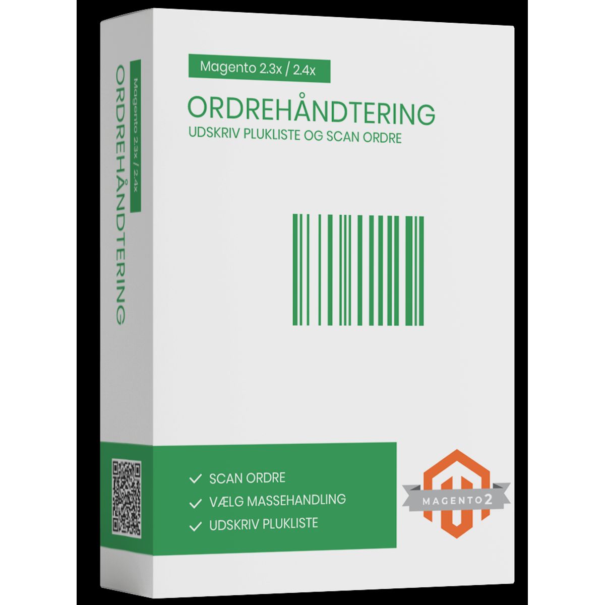 Magento2 ordrehåndtering