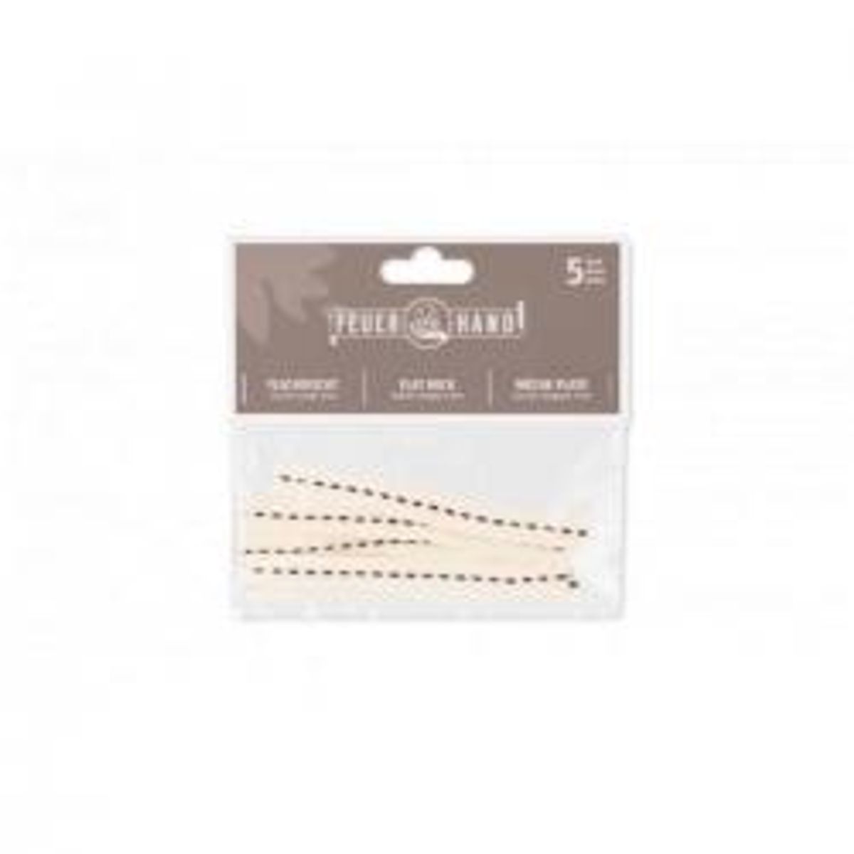 Feuerhand Flat Wick 12 Cm For Feuerhand 276 (5 Pcs - Lygteholder