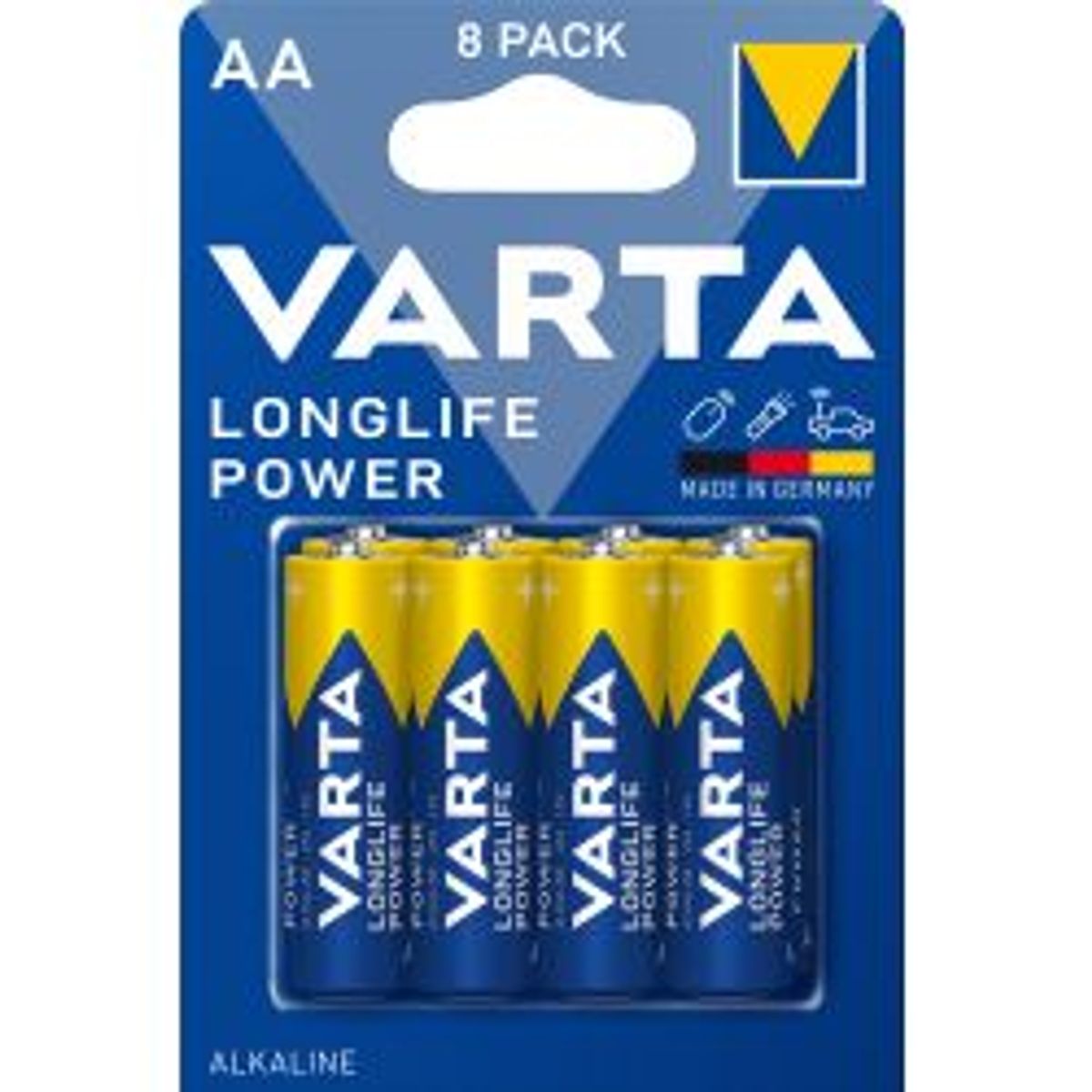 Varta Longlife Power Aa 8 Pack - Batteri