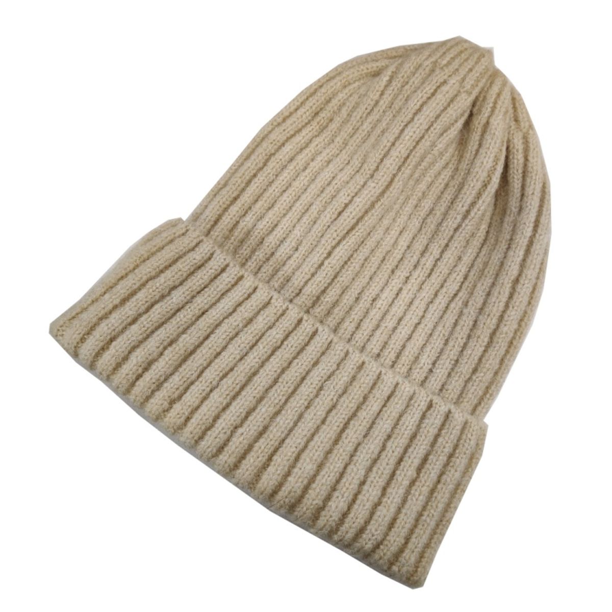 Creme Beanie