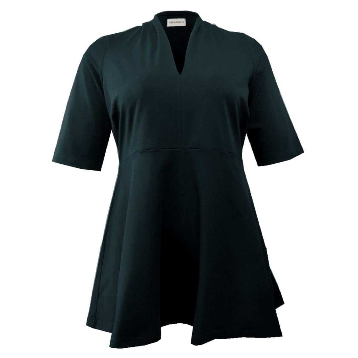 Plus size bluse - Sendai Forest Green