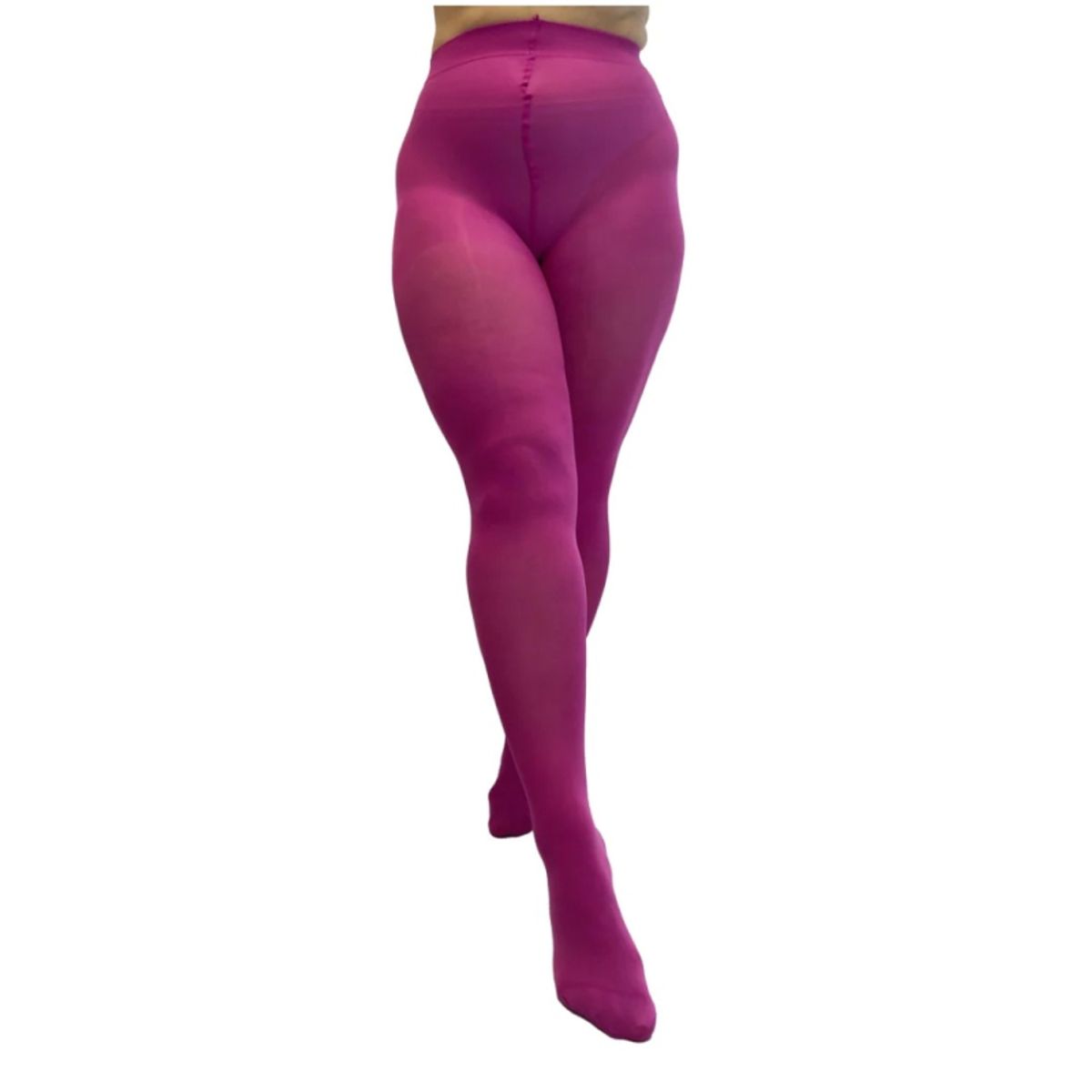 Fuchsia 50 Denier Curvy Super Stretch Strømpebukser