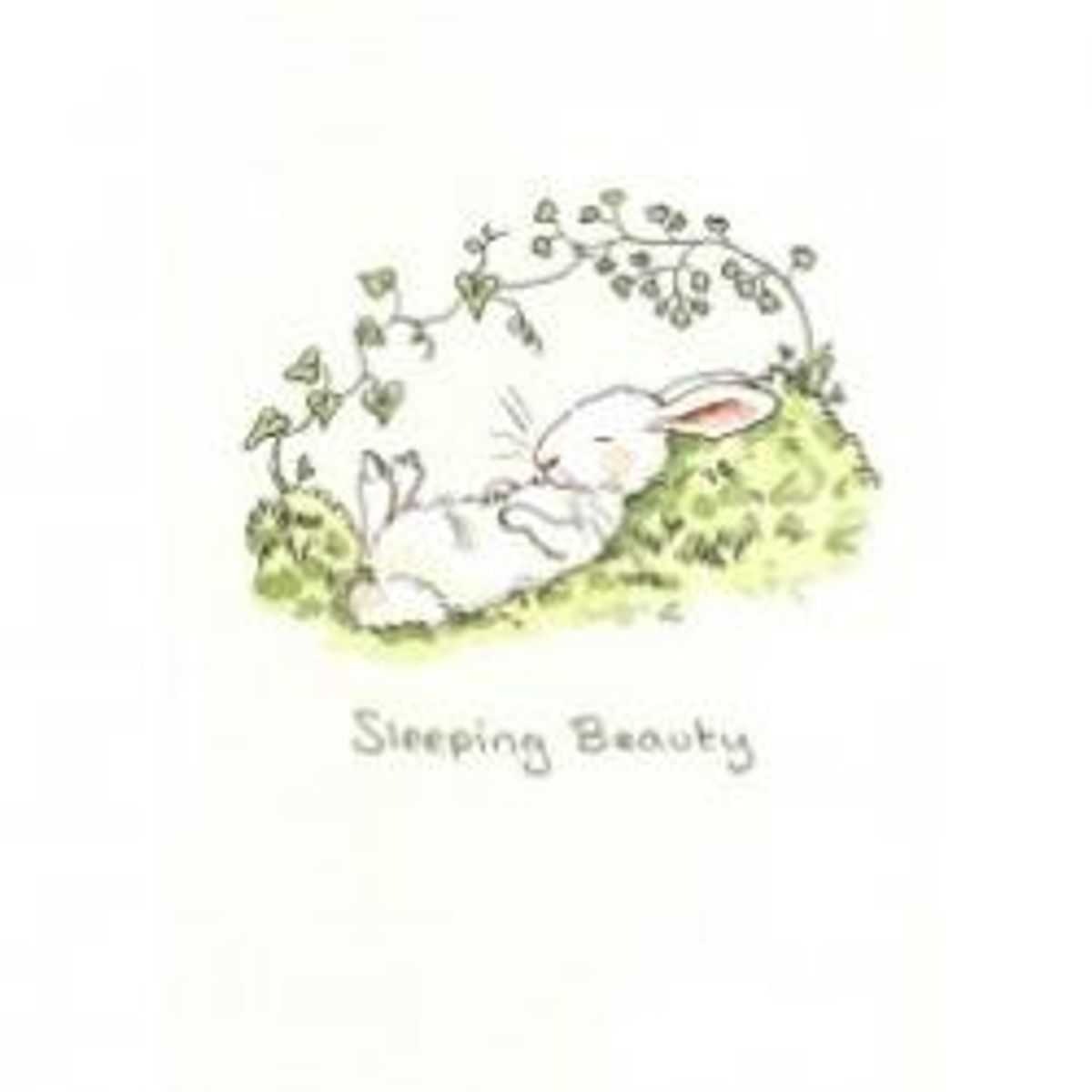 Two Bad Mice Greeting Card Sleeping Beauty - Kort