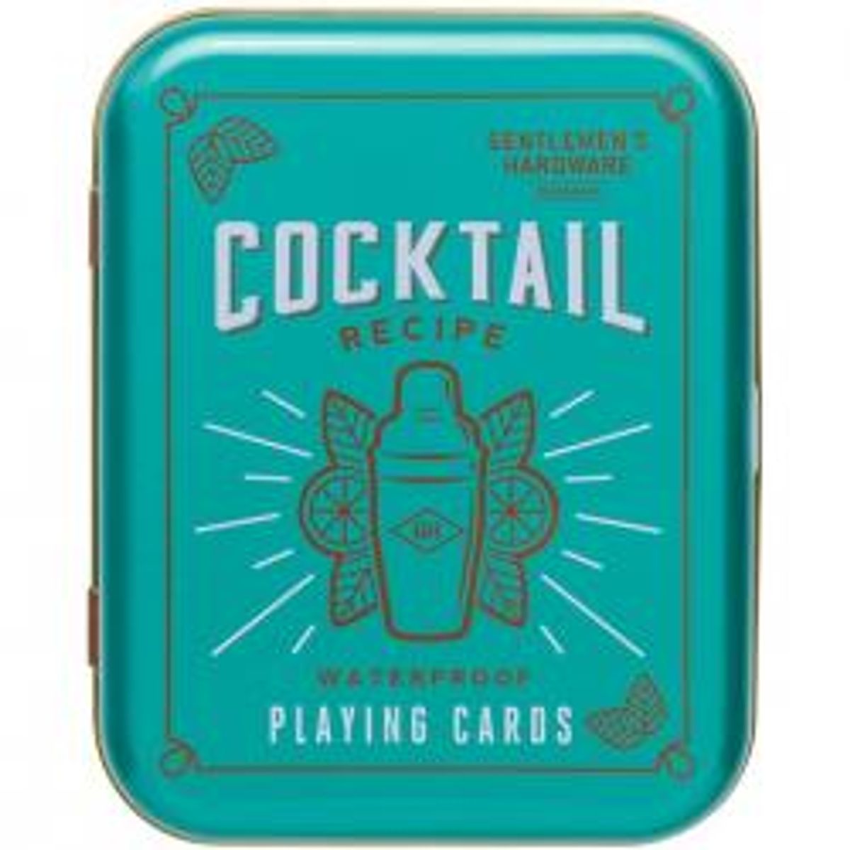 Gentlemen's Hardware Cocktail Playing Cards - Spil