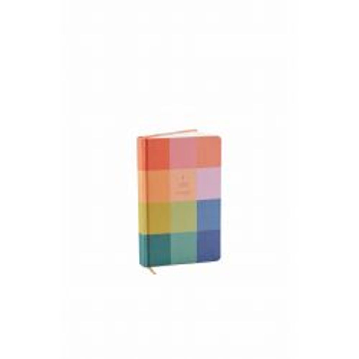 Designworks Ink Notebook Rainbow Check - Notesbog