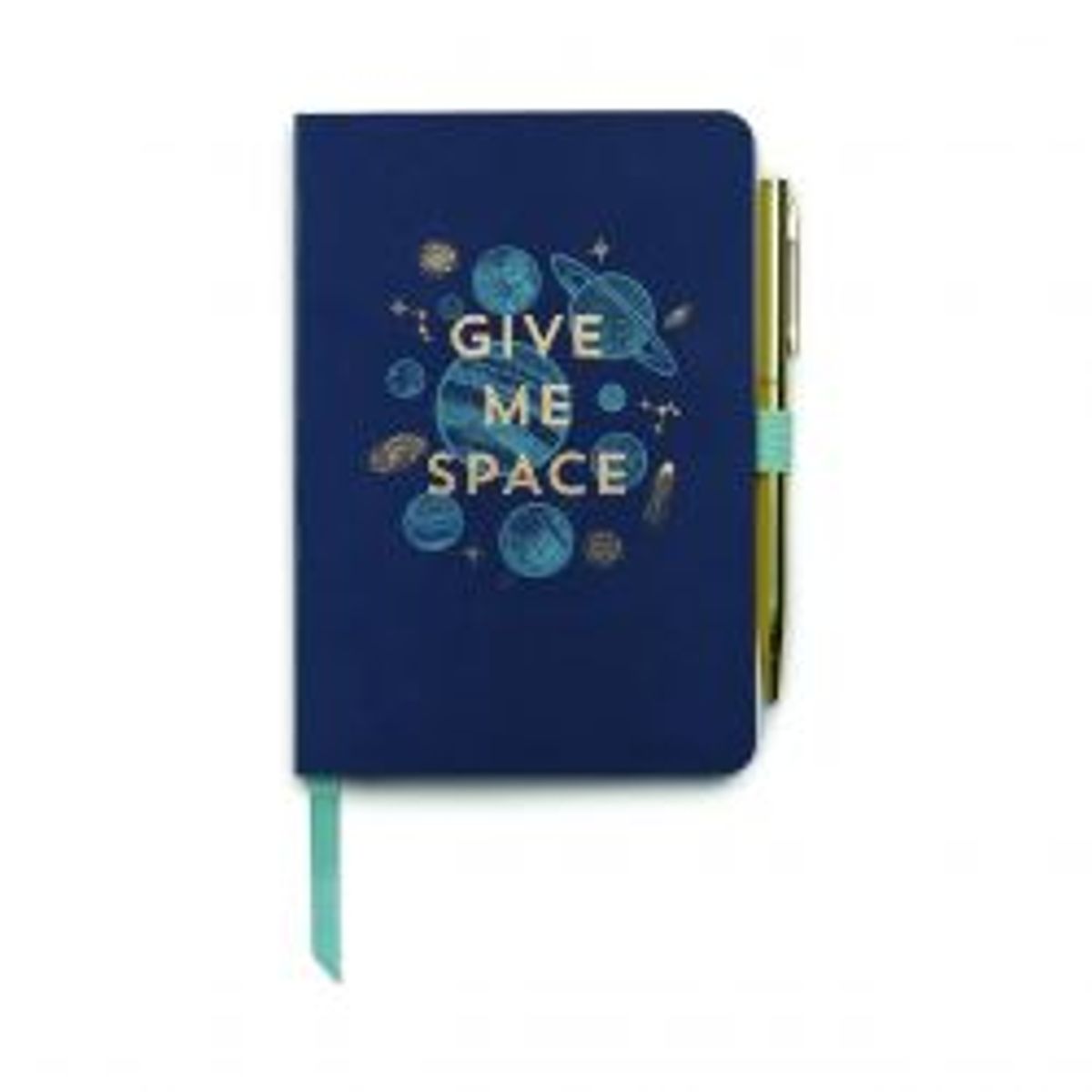 Designworks Ink Notebook With Pen - Give Me Space - Notesbog