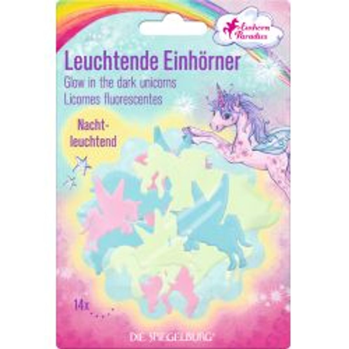 Die Spiegelburg Glow In The Dark Unicorns Unicorn Paradise - Dekoration