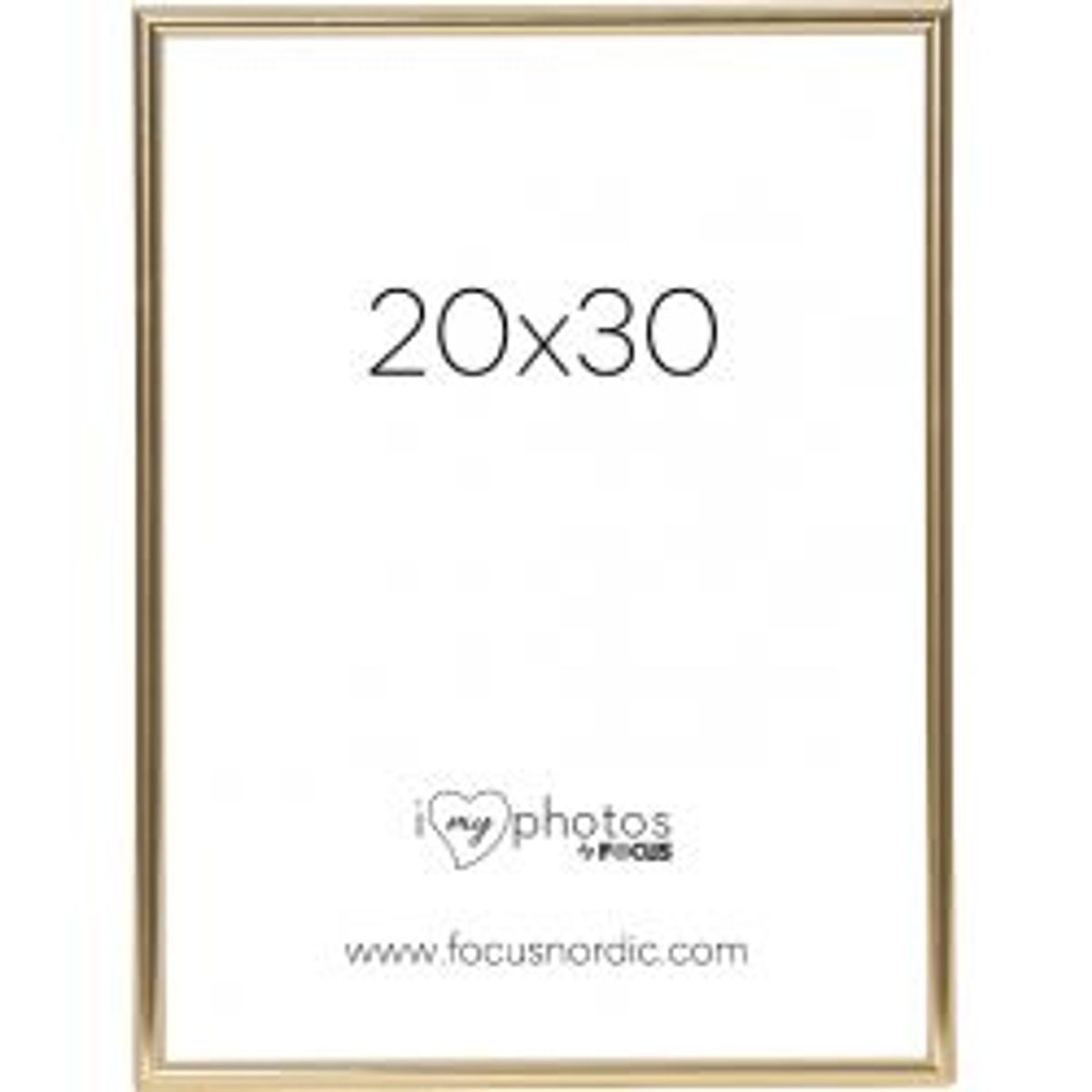 Focus Can-Can Shiny Gold 20x30 - Ramme