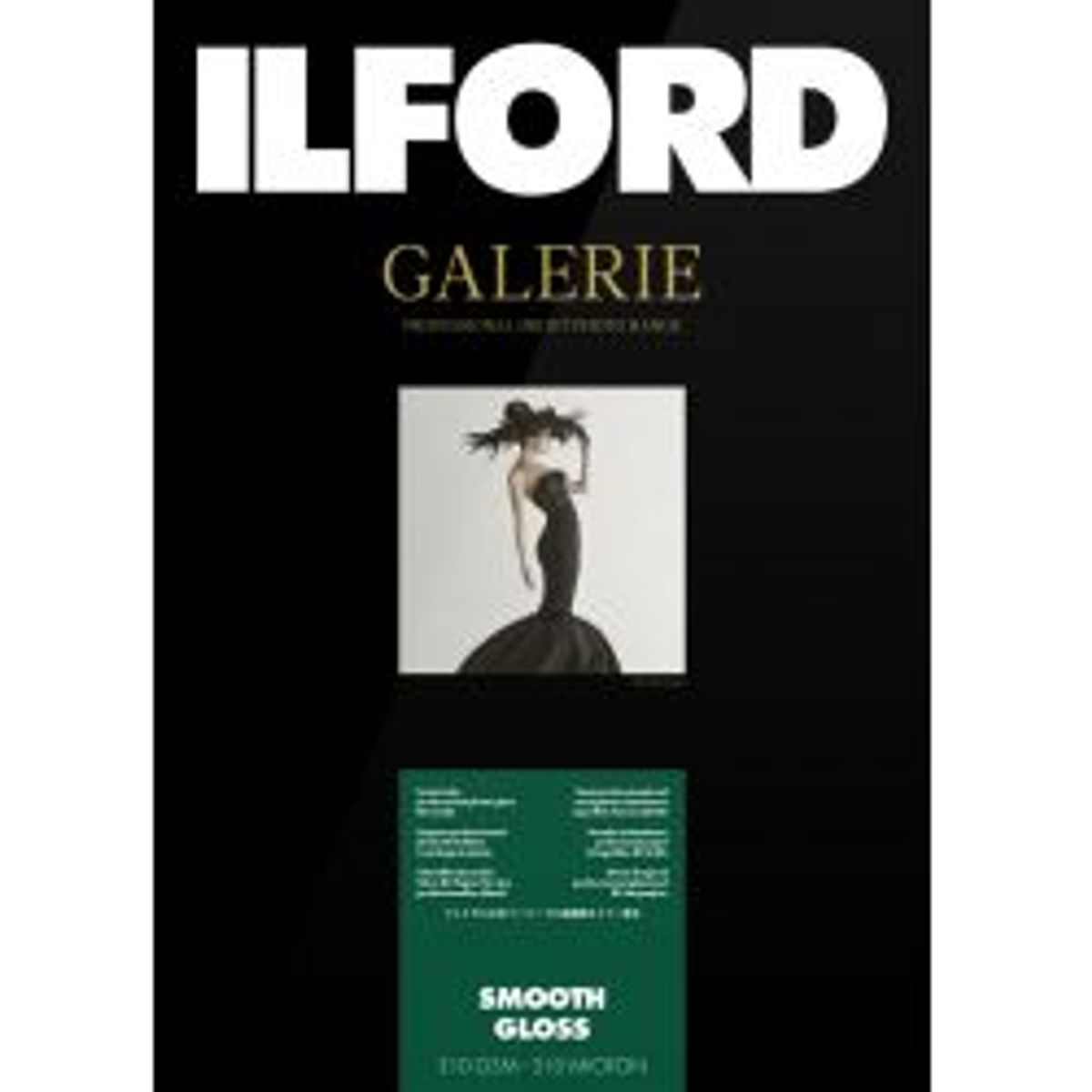 Ilford Photo Ilford Galerie Smooth Gloss 310g A4 100 Sheets - Fotopapir