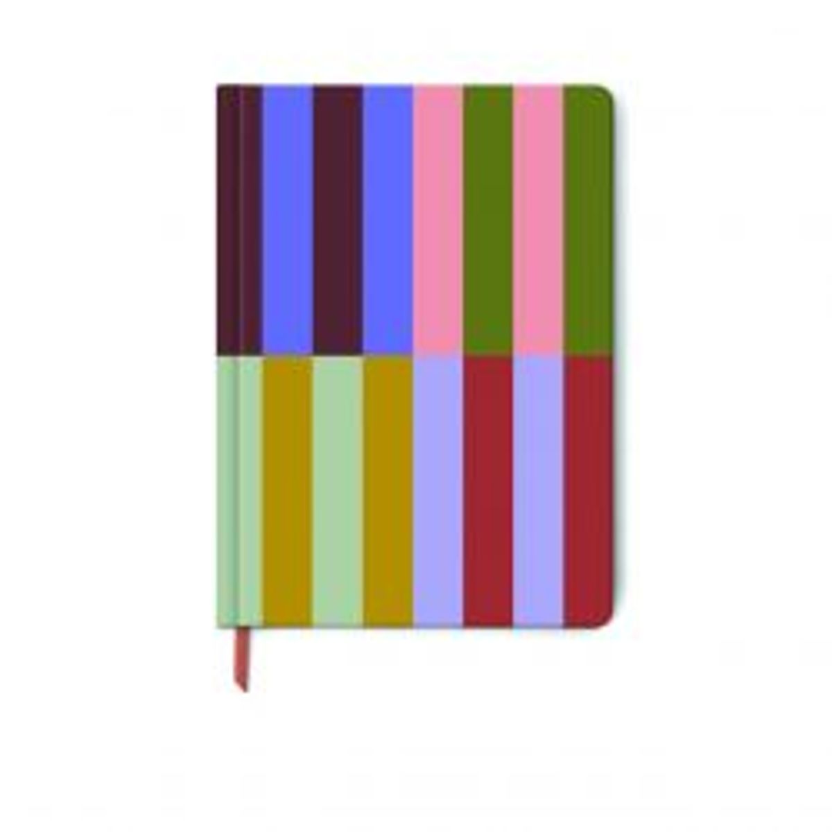 DesignWorks Ink Jumbo Soft Touch Journal - Bold Stripe - Notesbog