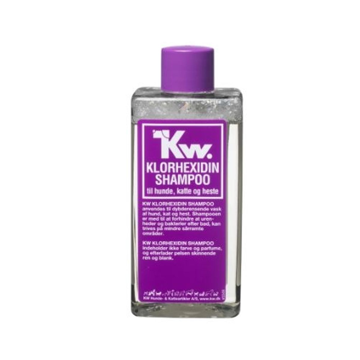 KW klorhexidin shampoo 200ml.