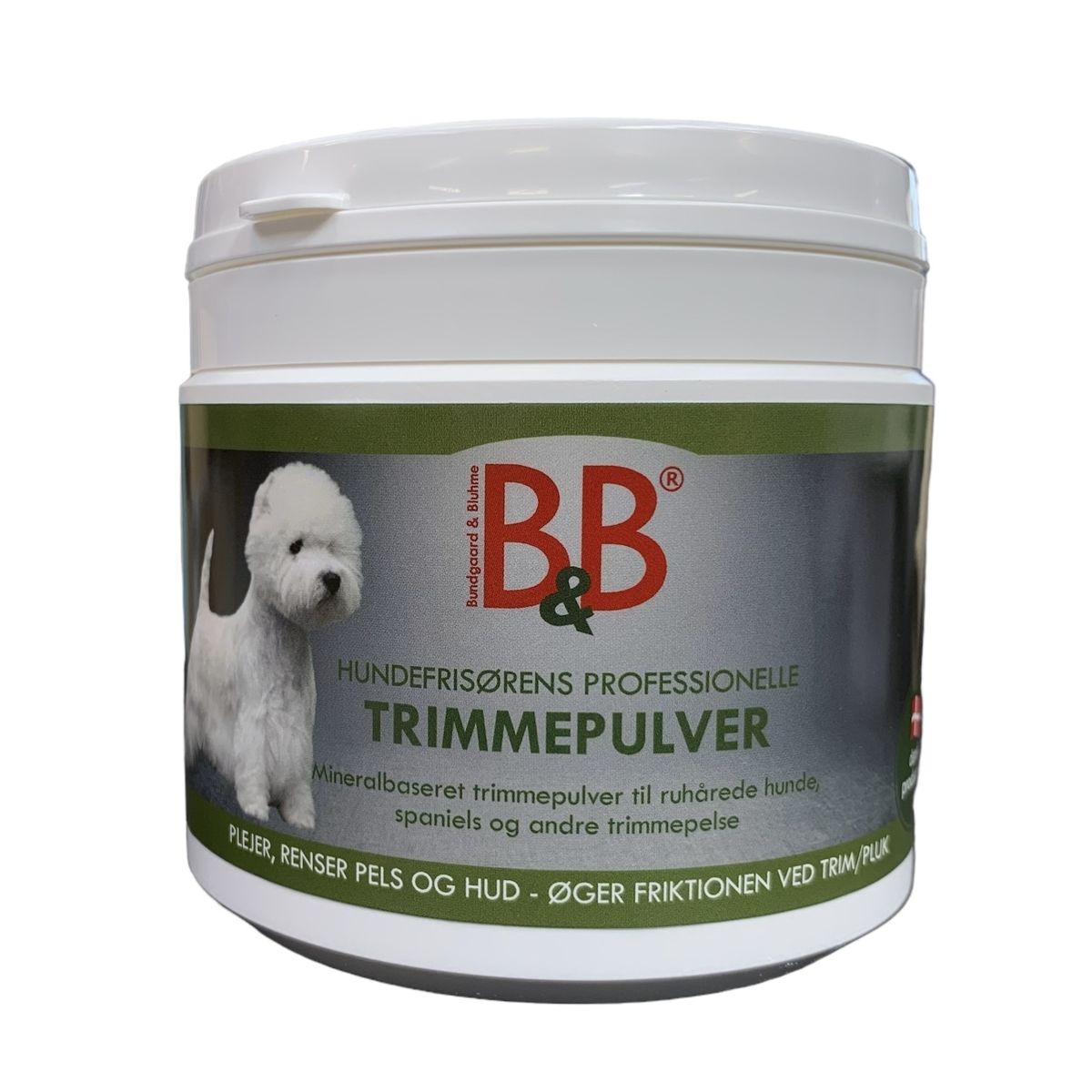 B&B Hundefrisørens professionelle Trimmepulver