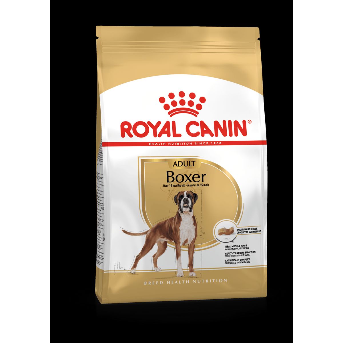 Royal Canin Boxer Adult - over 15 måneder. (12kg)