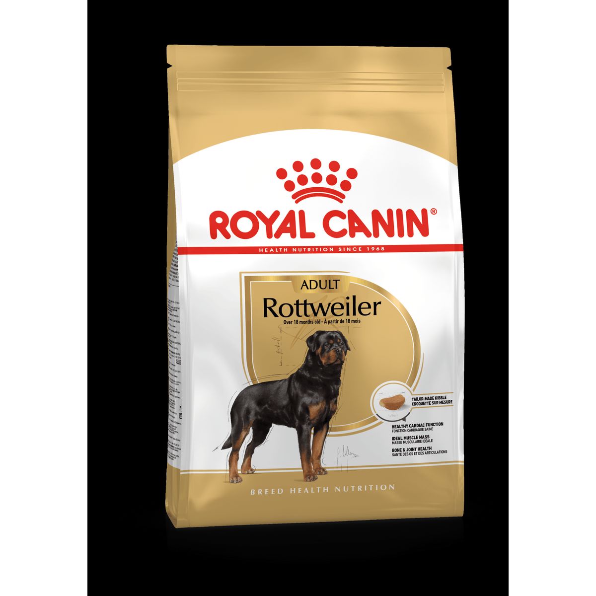 Royal Canin Rottweiler Adult - over 18 måneder (12kg)