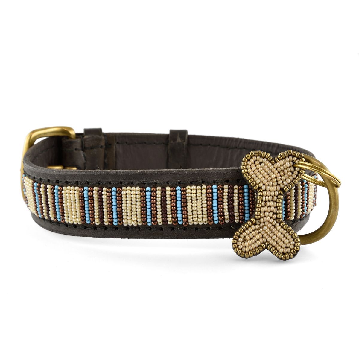 Blue Nile hundehalsbånd Zinj Design