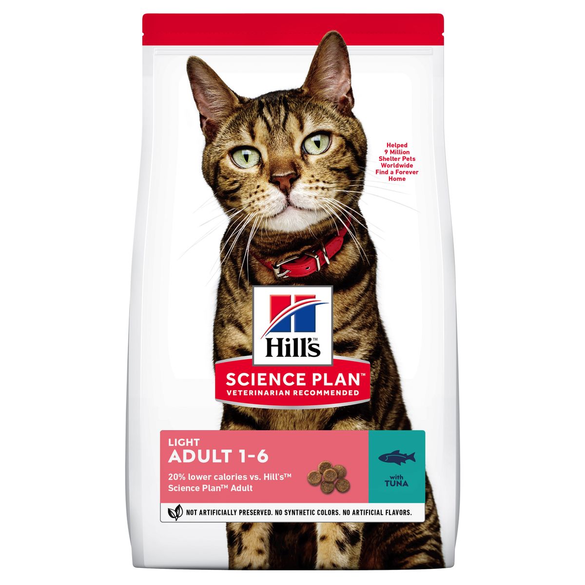 Hill's Science Plan Feline Adult Light. Tuna. 7kg.