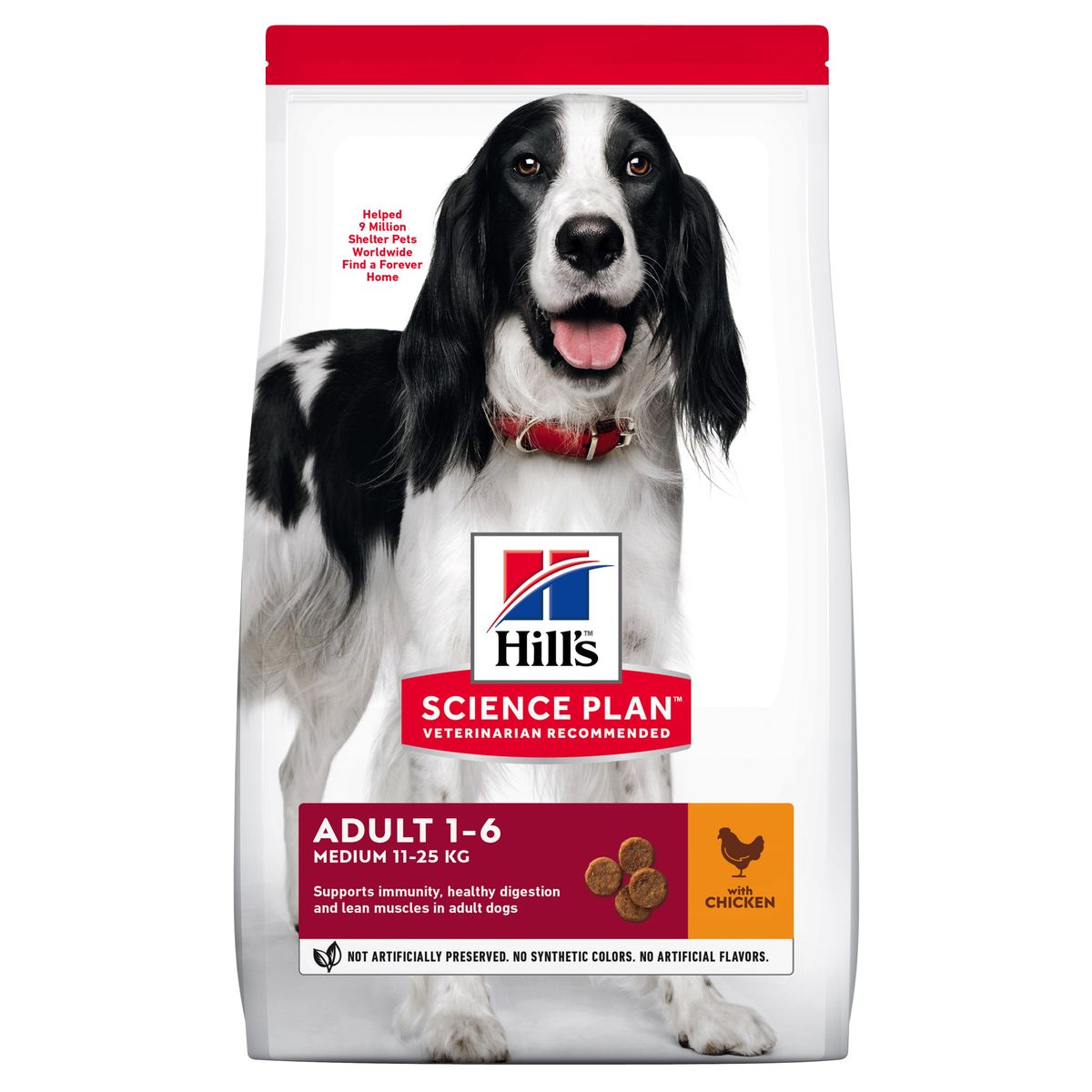 Hill's Science Plan Adult. Medium Breed. Chicken.