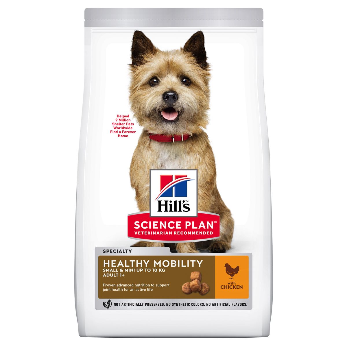 Hill's Science Plan&trade; Canine Adult Healthy Mobility Small&Mini. Chicken. 6kg.