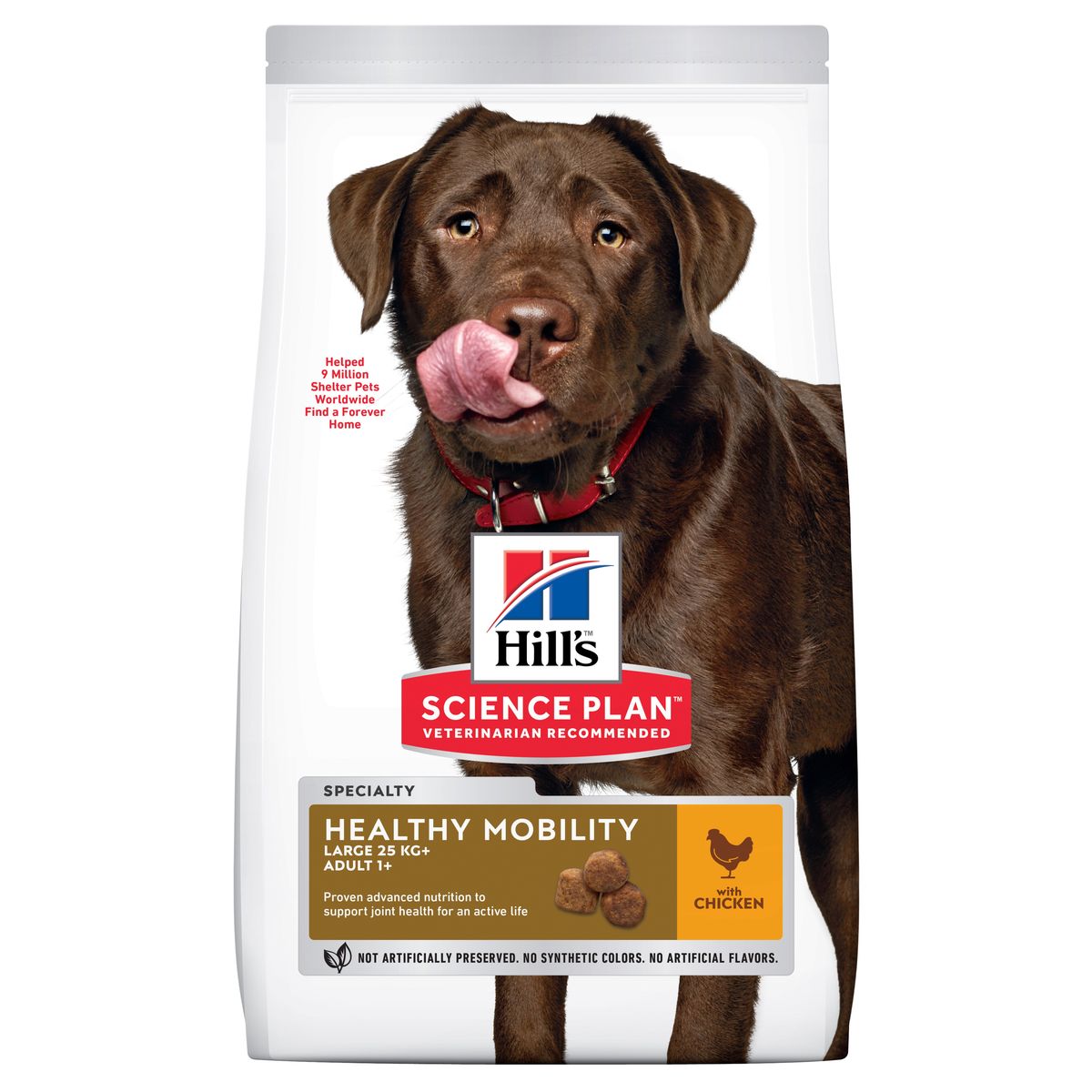 Hill's Science Plan&trade; Canine Adult Healthy Mobility Large Breed. Chicken. 12kg.