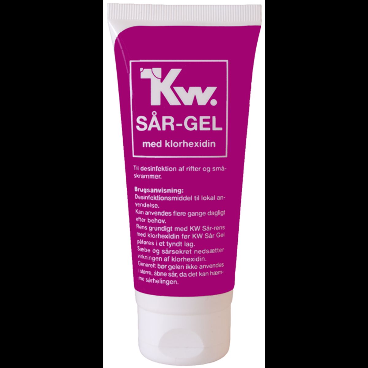 KW Sår-Gel med klorhexidin. 100 ml