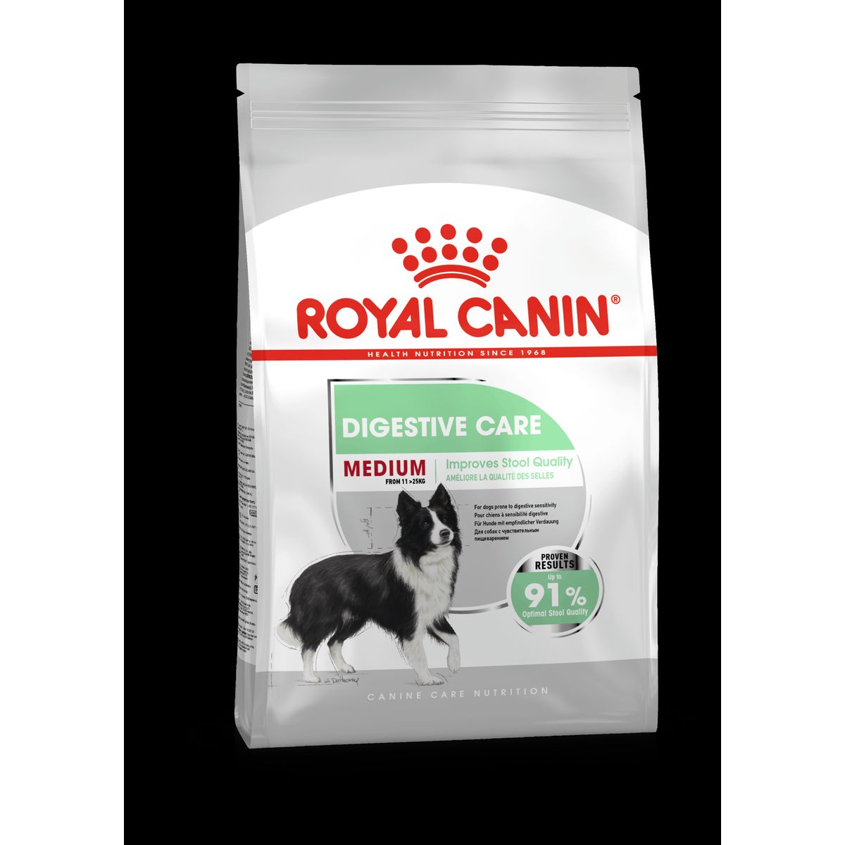 Royal Canin Medium Digestive Care. Adult (11-25 kg) over 12 måneder med følsom fordøjelse. (12kg)