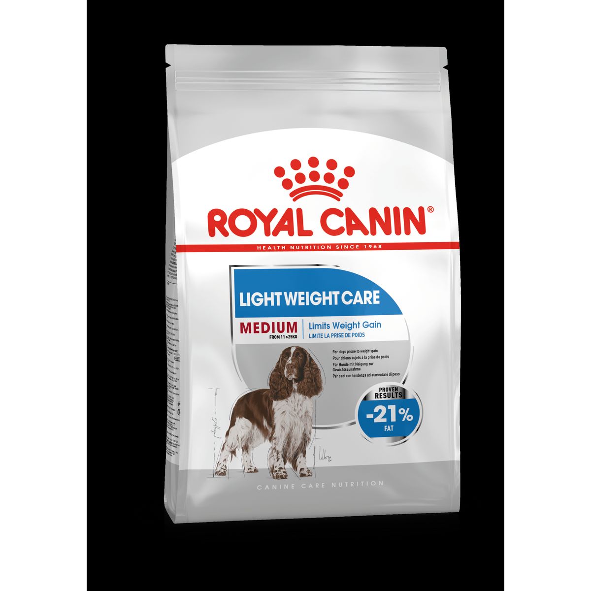 Royal Canin Medium LIGHT Weightcare. Hund med særligt behov. (12kg).