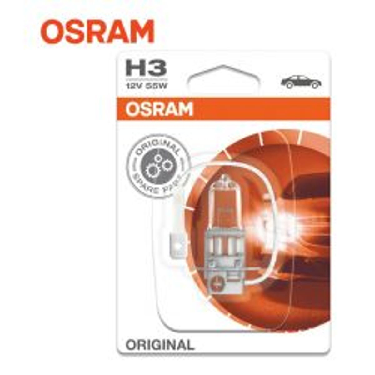 Osramautomotive Automotive Original H3 1-pc Headlight Bulb - Pære