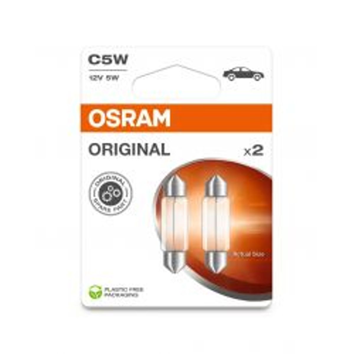 Osramautomotive C5w 5w 12v Sv8,5-8 Bli2 - Pære