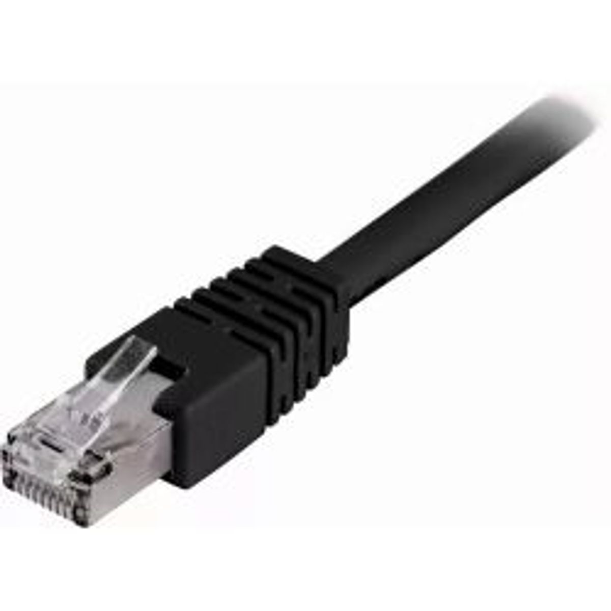 Deltaco F/utp Cat6 Patch Cable, Lszh, 2m, Black - Ledning