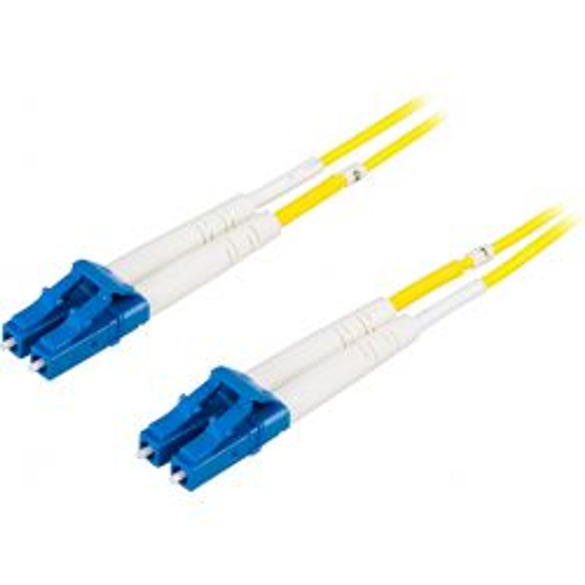 Deltaco Os2 Fiber Cable, Lc - Lc, Duplex, Singlemode, 1m - Ledning