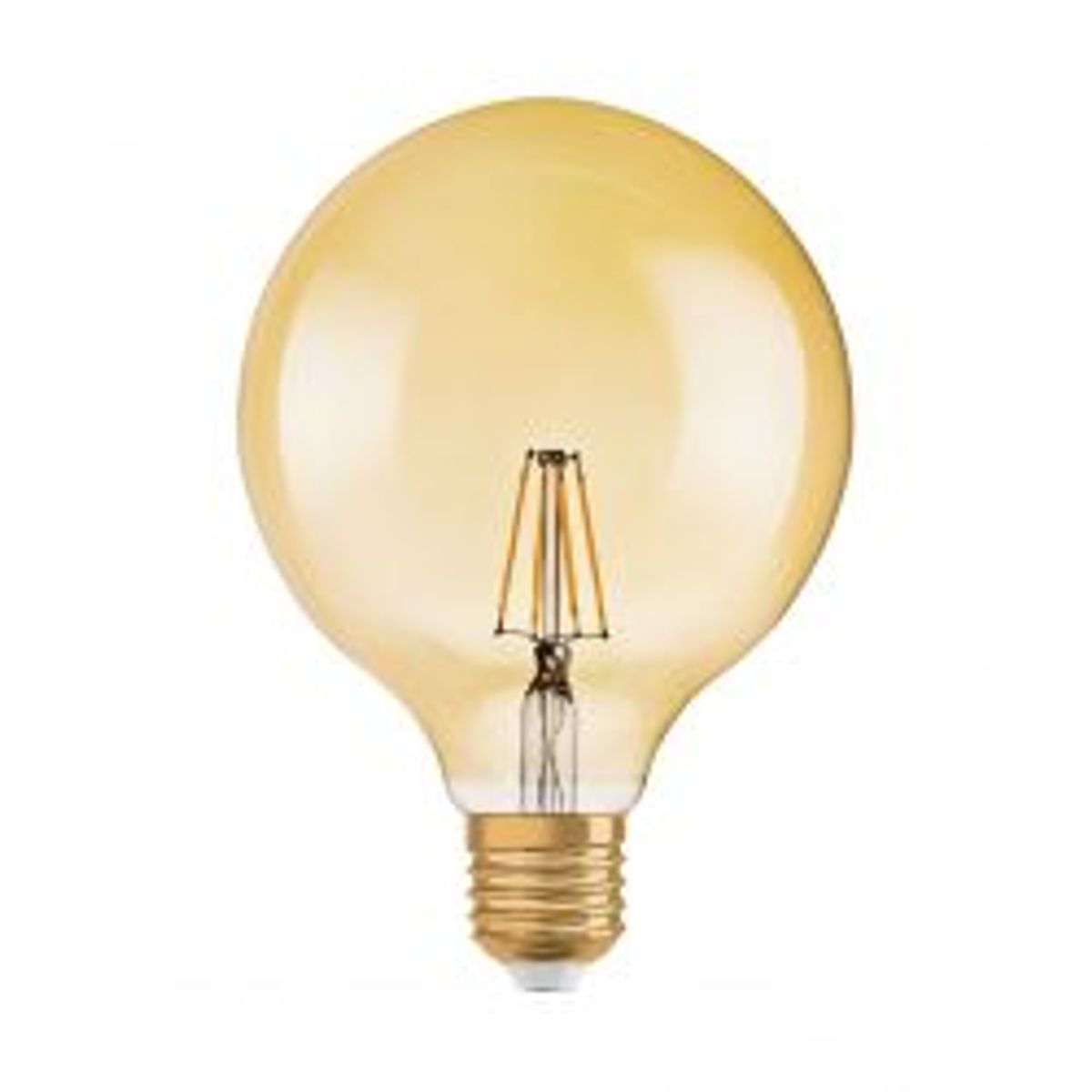 Ledvance Led 1906 Vintage Globe 55w/825 Filament Guld E27 Dæmpbar - Pære