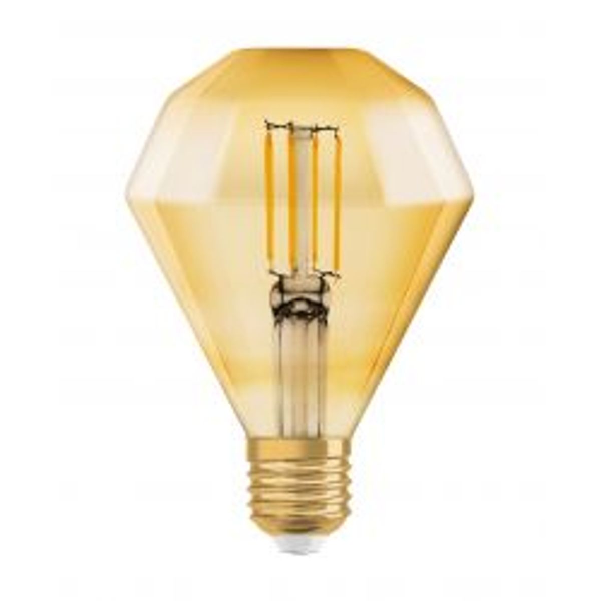 Ledvance Led 1906 Vintage Diamond 40w/825 Filament Guld E27 - Pære