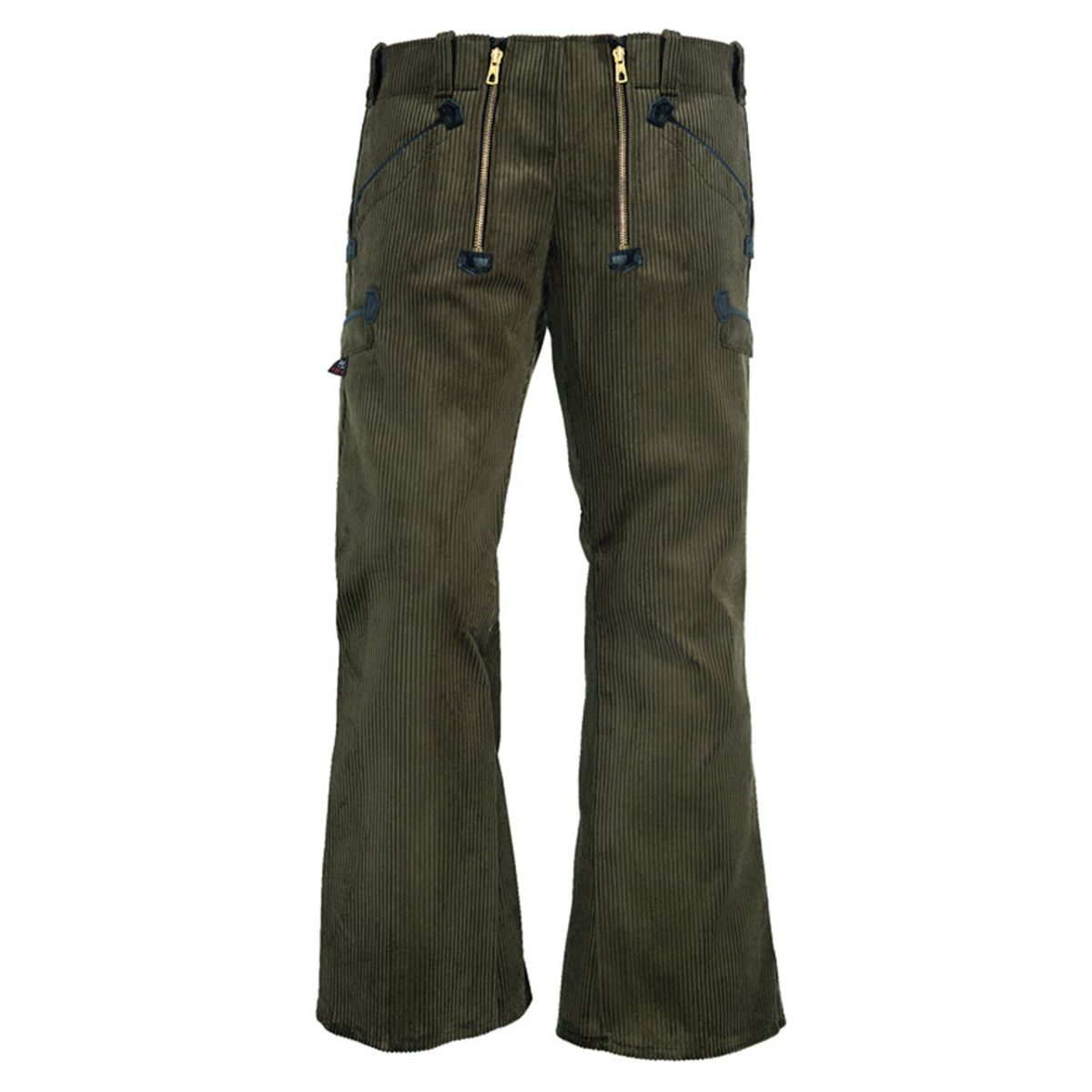 FHB Alfons Naver Pants Trenker Corduroy olive/brown W42/L32 - 28