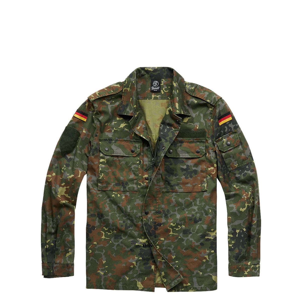 Brandit Skjorte Jakke Flecktarn