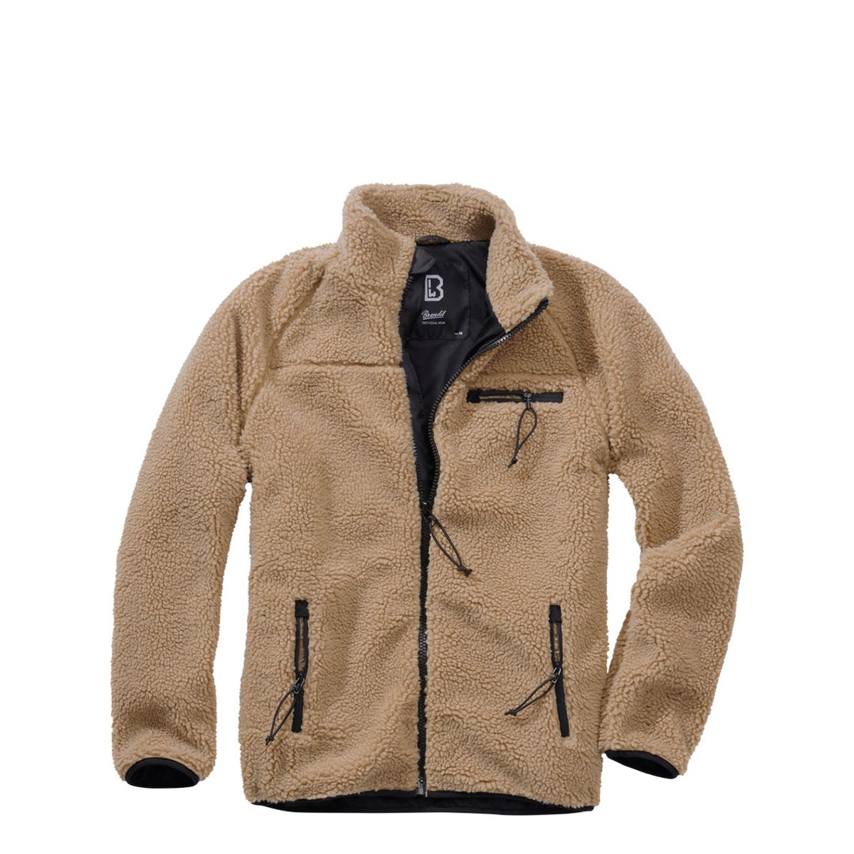 Brandit Teddyfleece Jakke Camel