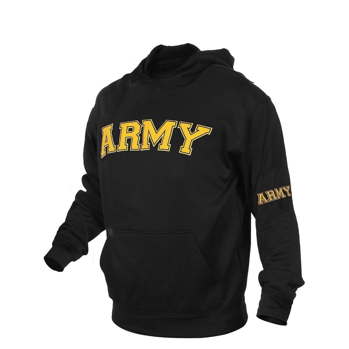 Rothco Militær Hoodie m. brodering Army