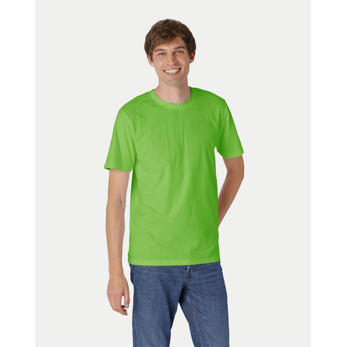 Neutral Unisex Regular T-Shirt Lime